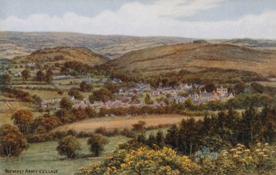 Buckfast Abbey and Village by Alfred Robert Quinton